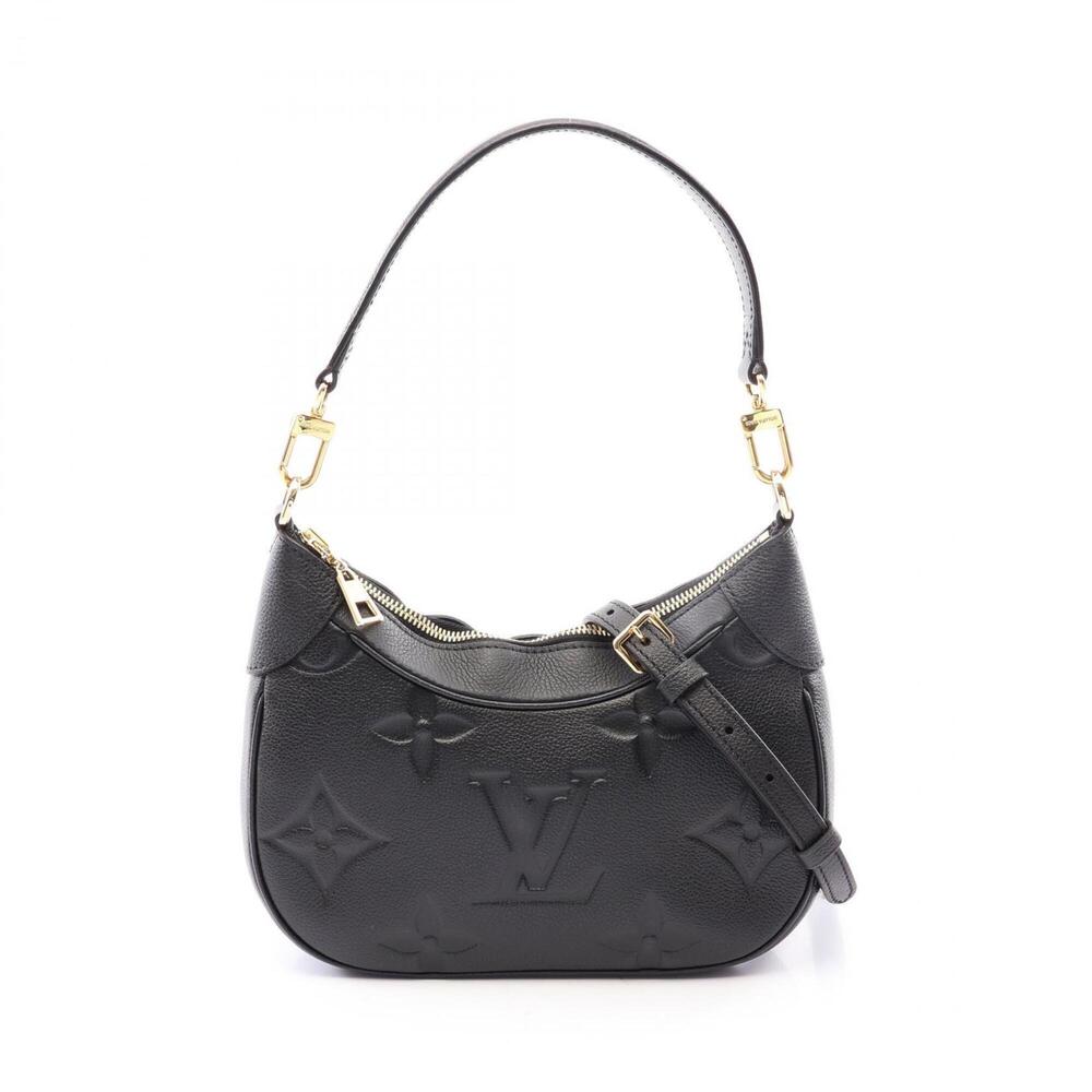 Louis Vuitton Bagatelle NM Monogram Empreinte Noir 2-Way Handbag, Leather, Em...